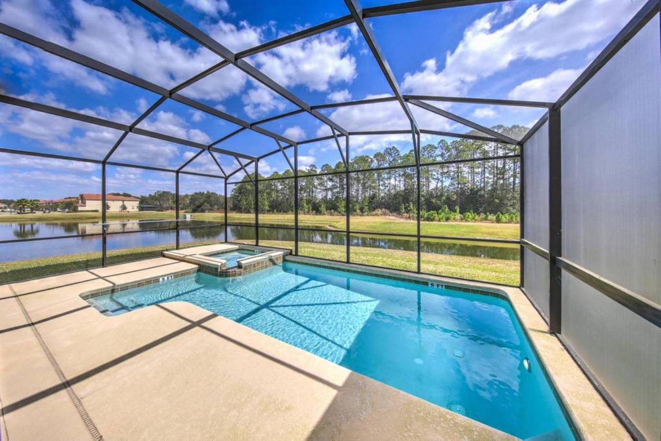 Disney Area Luxury Lakeview 6B Paradise Palms House With Private Pool Kissimmee Exterior foto